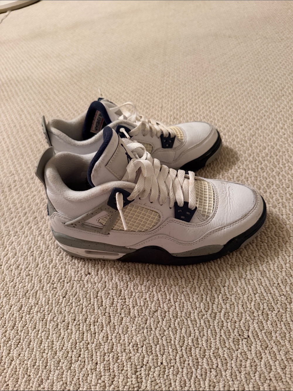 Jordan Men’s Sneakers - White, Navy, Gray